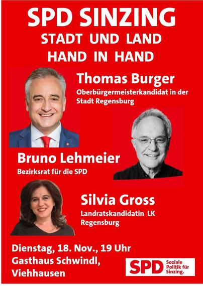 Burger, Gross und Lehmeier in Sinzing 